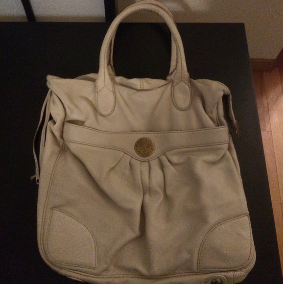 Cream Marc x Marc Jacobs Leather Tote Bag - Picture 4 of 9